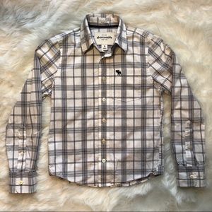 Abercrombie Plaid Button Down